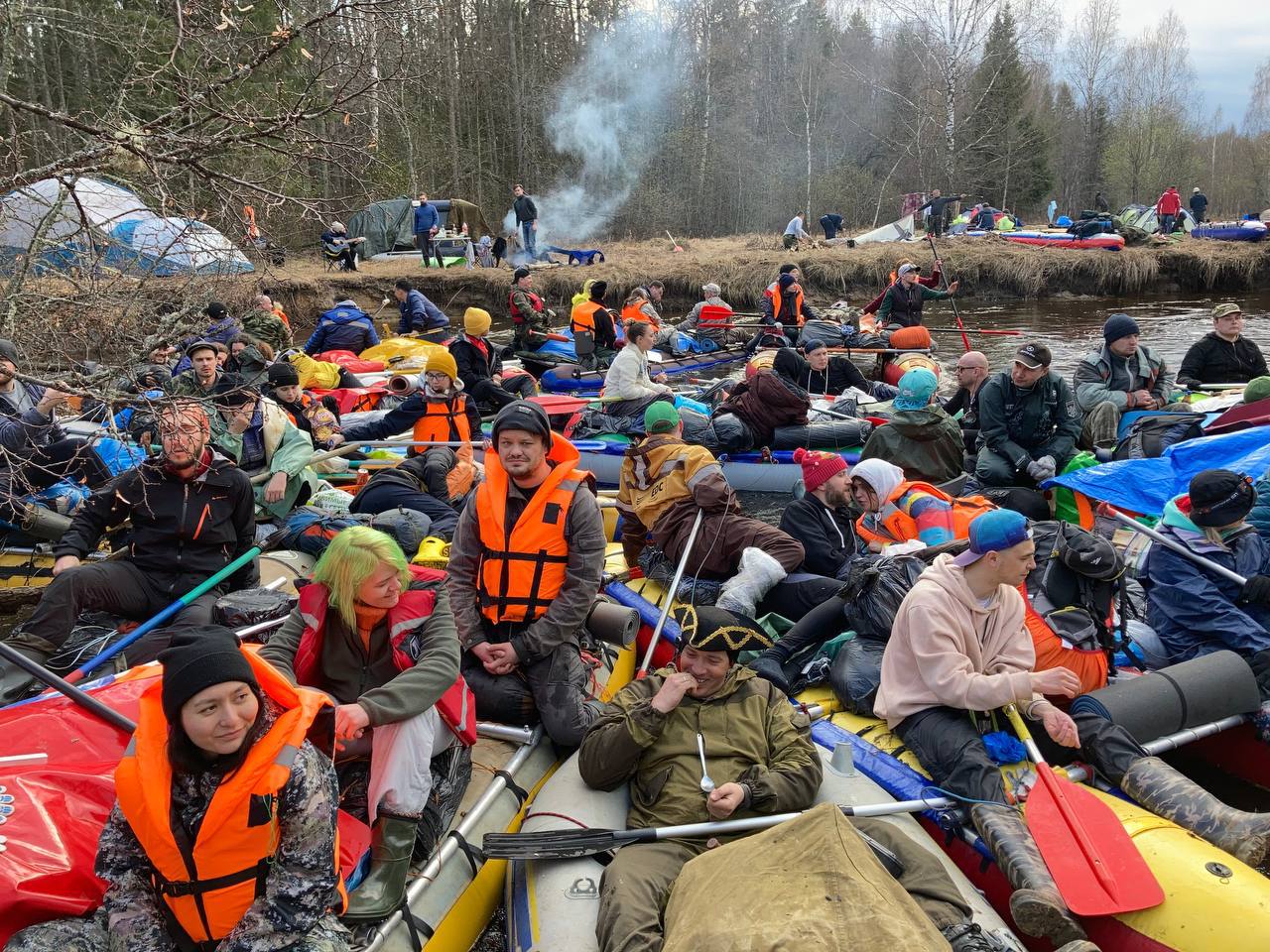 Сплав по таежной реке Юшут! (16/20)