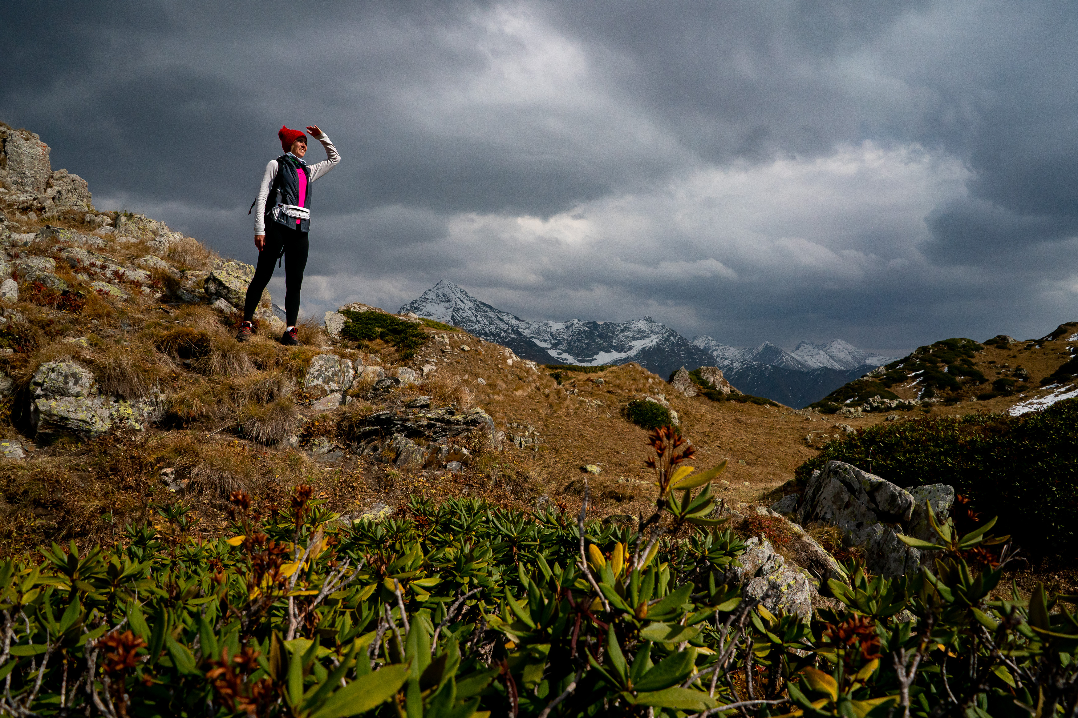 Красная Поляна. Через горы к морю.