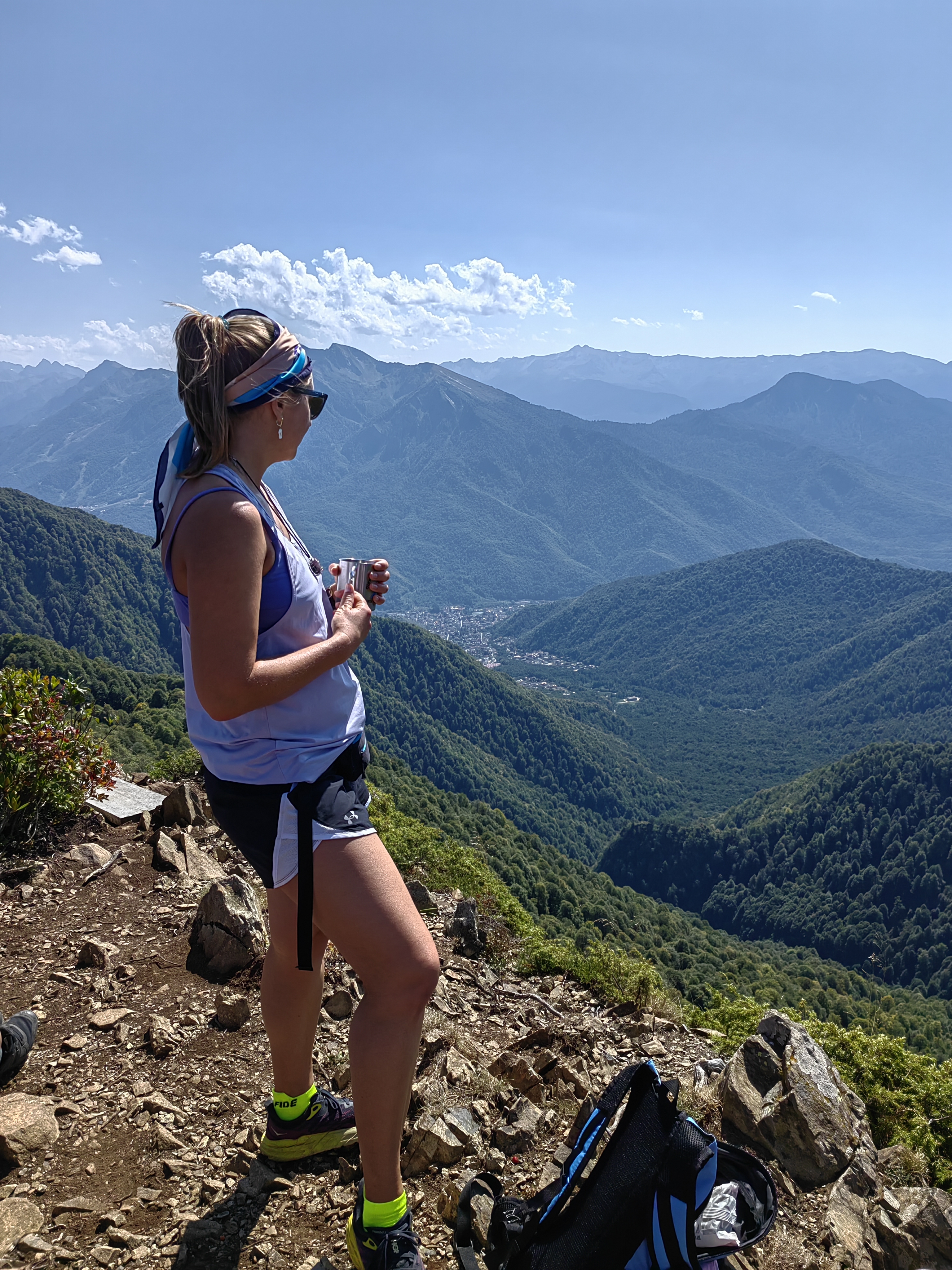 Красная Поляна. Через горы к морю. (12/13)