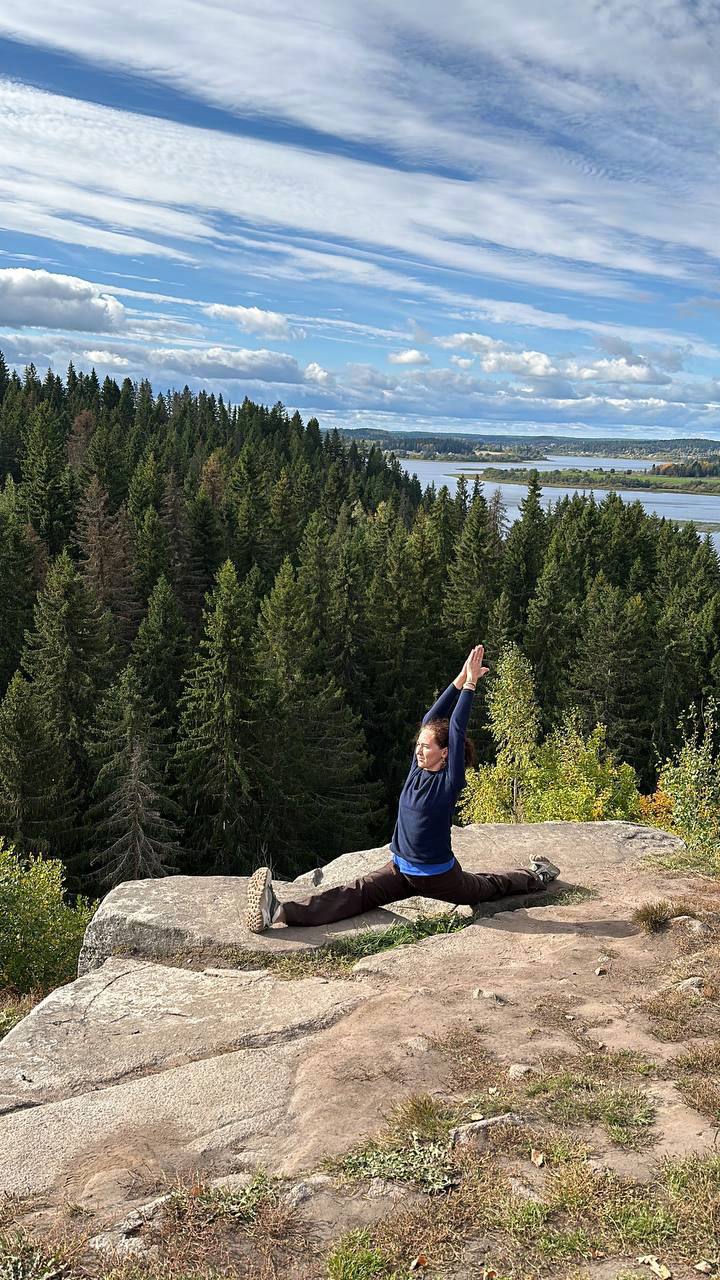 Карелия. Йога
