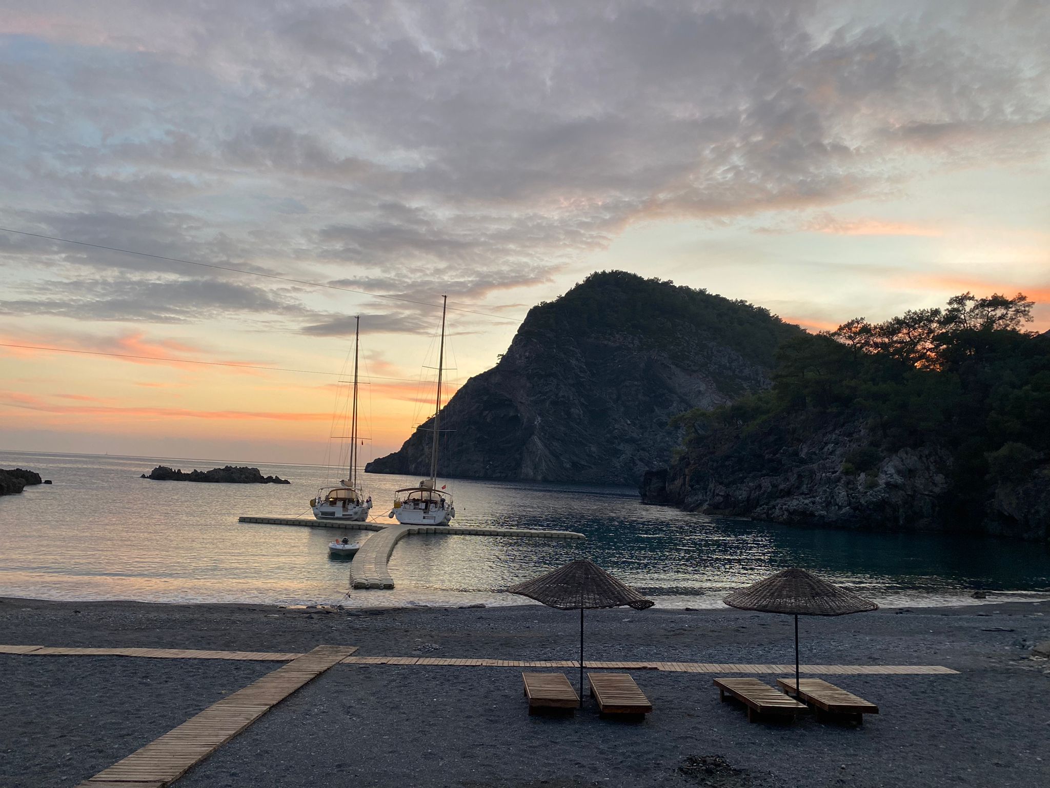 Прогулка в море на закат под парусами. г.Бар (5/8)