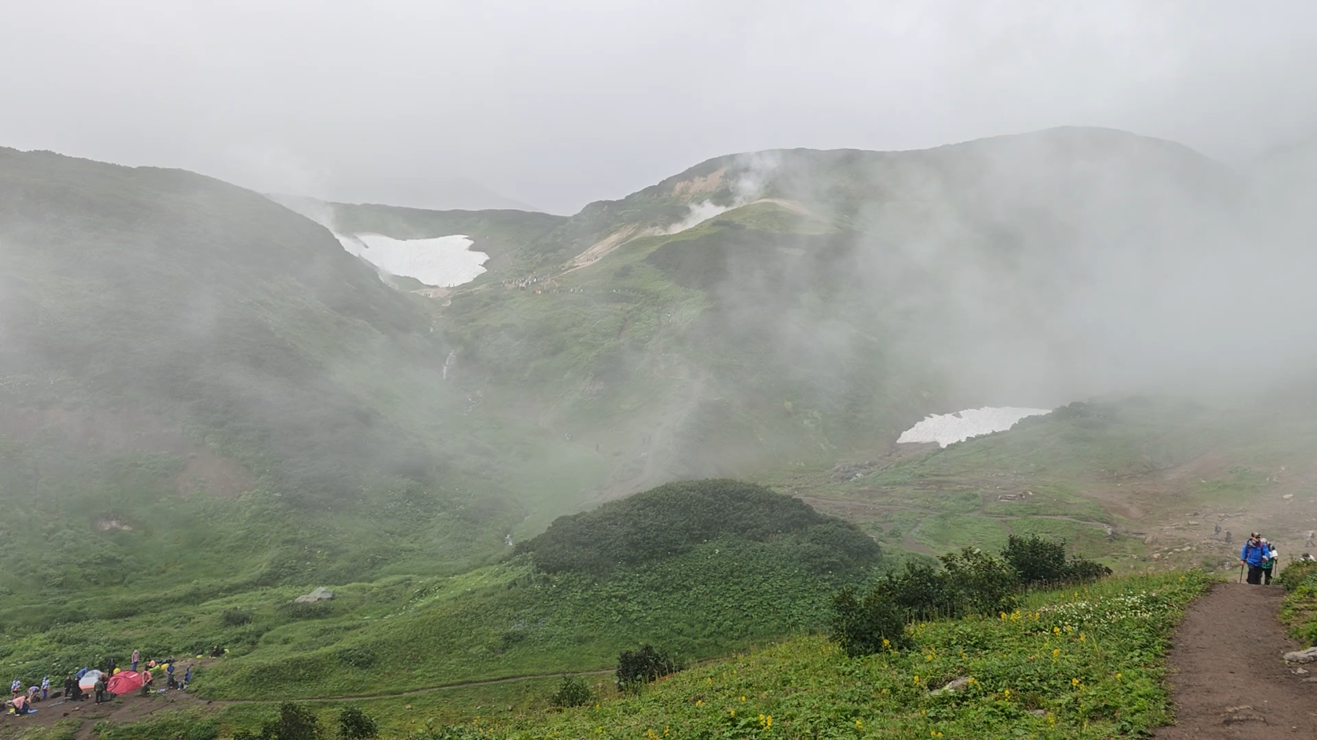 Малая Долина гейзеров (Дачные источники)  остров зелени у подножия активного вулкана (15/20)
