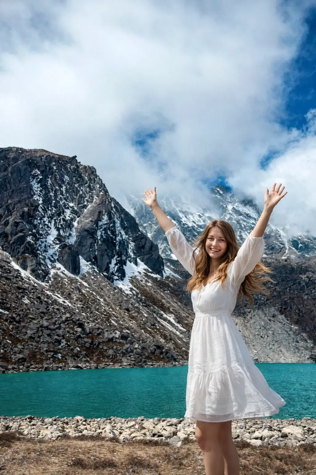 Трек Гокио Ри. Путь к Эвересту + вертолет. Проживание на маршруте в Шале 5 (3/107)