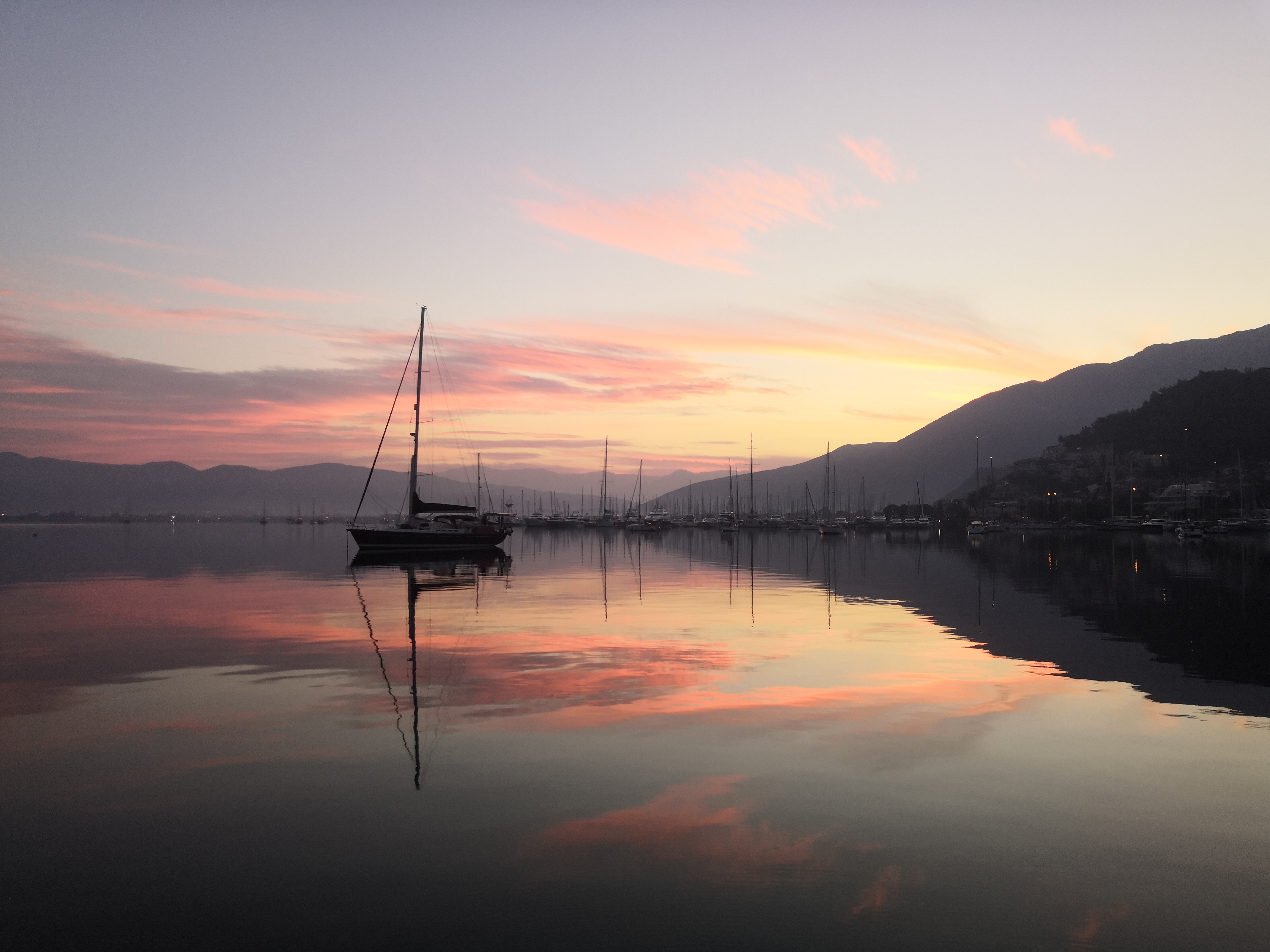 Прогулка в море на закат под парусами. г.Бар (4/8)