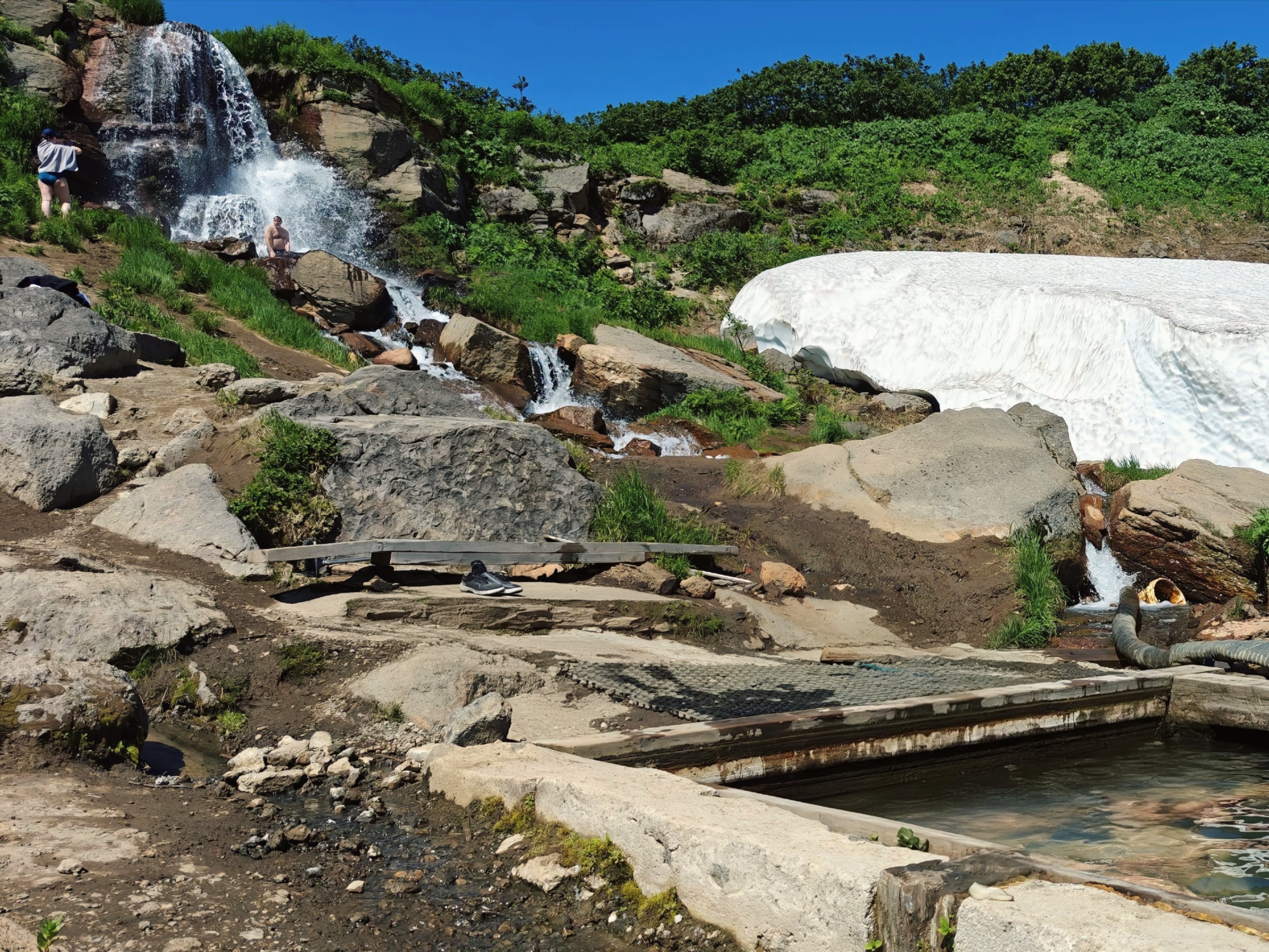 Малая Долина гейзеров (Дачные источники)  остров зелени у подножия активного вулкана (11/20)