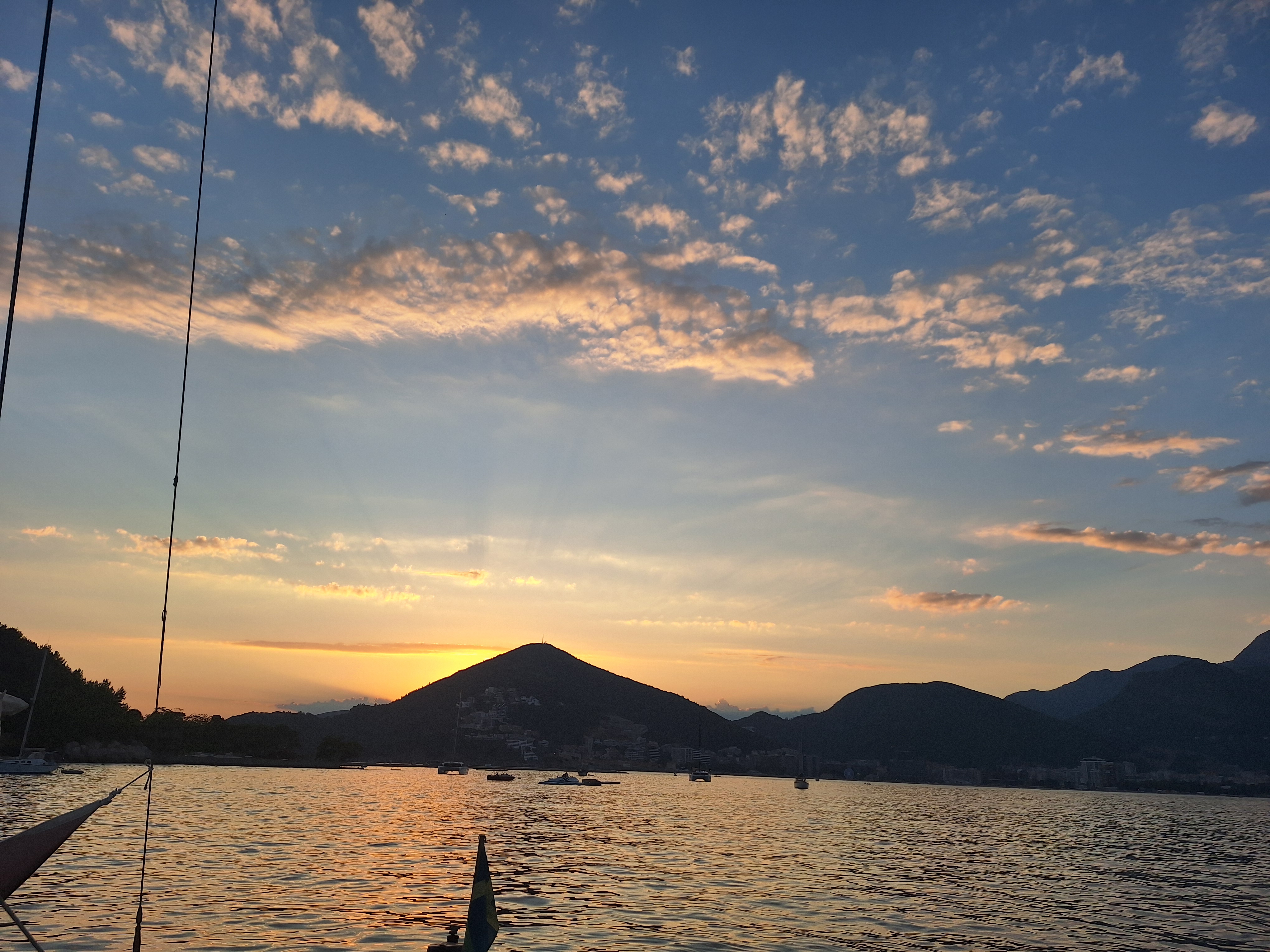 Прогулка в море на закат под парусами. г.Бар (2/8)