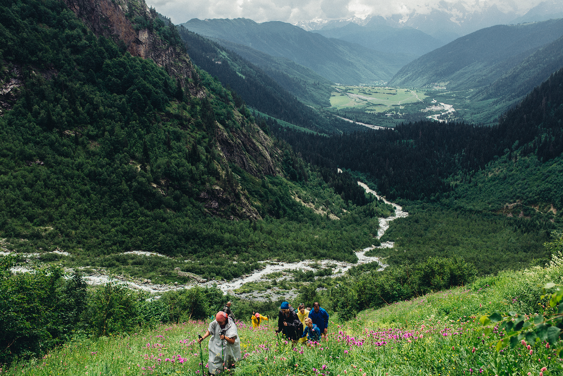 Грузия. Сванетия без рюкзаков в палатках (14/35)