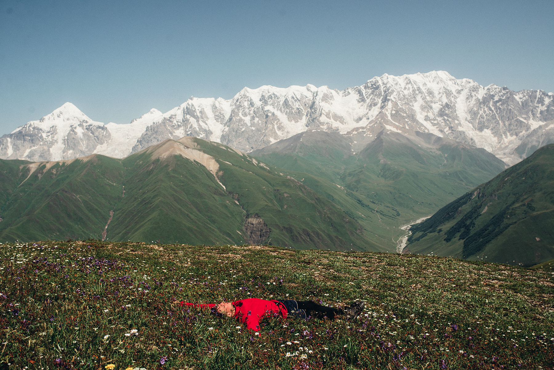 Грузия. Сванетия без рюкзаков в палатках (18/35)