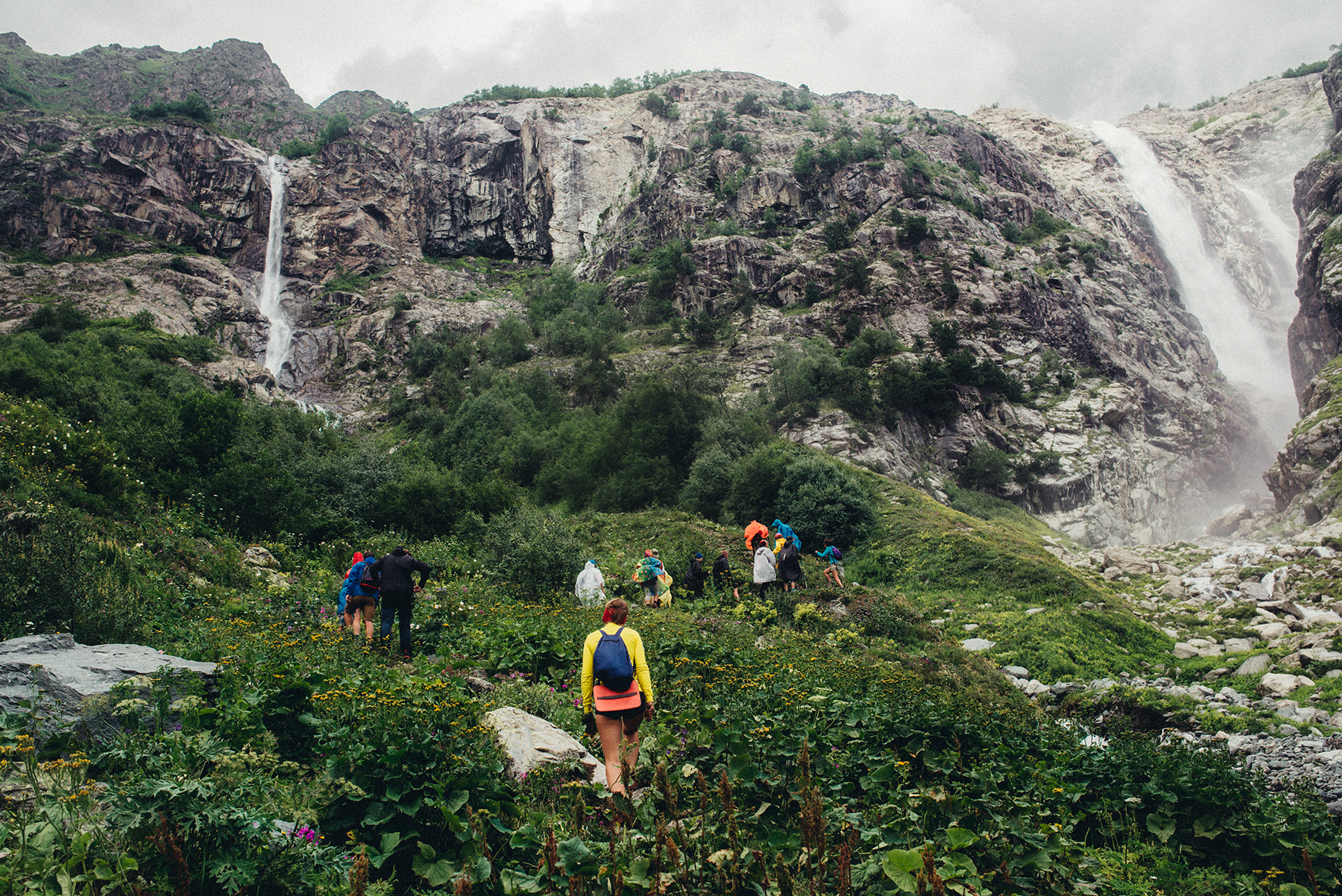 Грузия. Сванетия без рюкзаков в палатках (15/35)