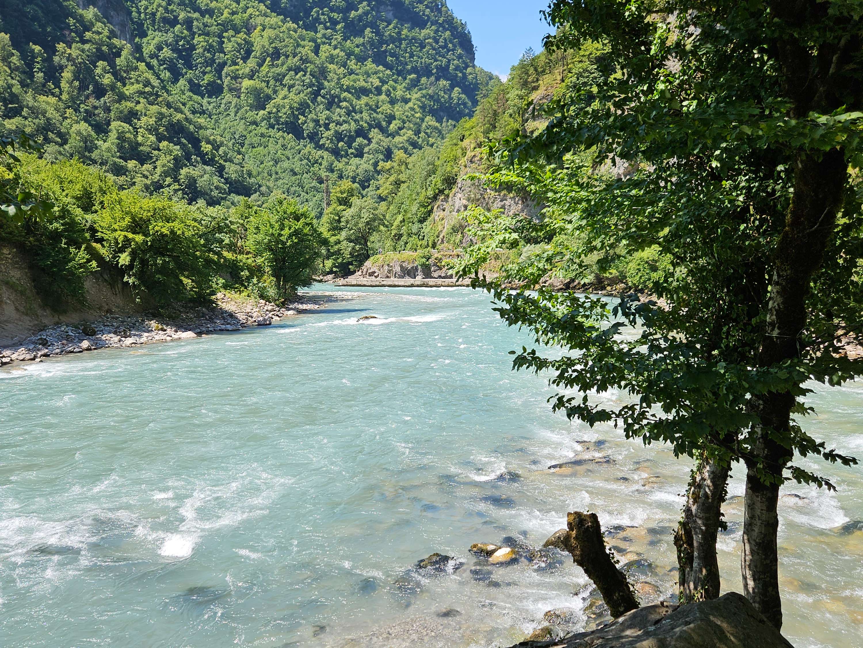 Пассажиром на мотоцикле Вся Абхазия за 1 день (13/13)