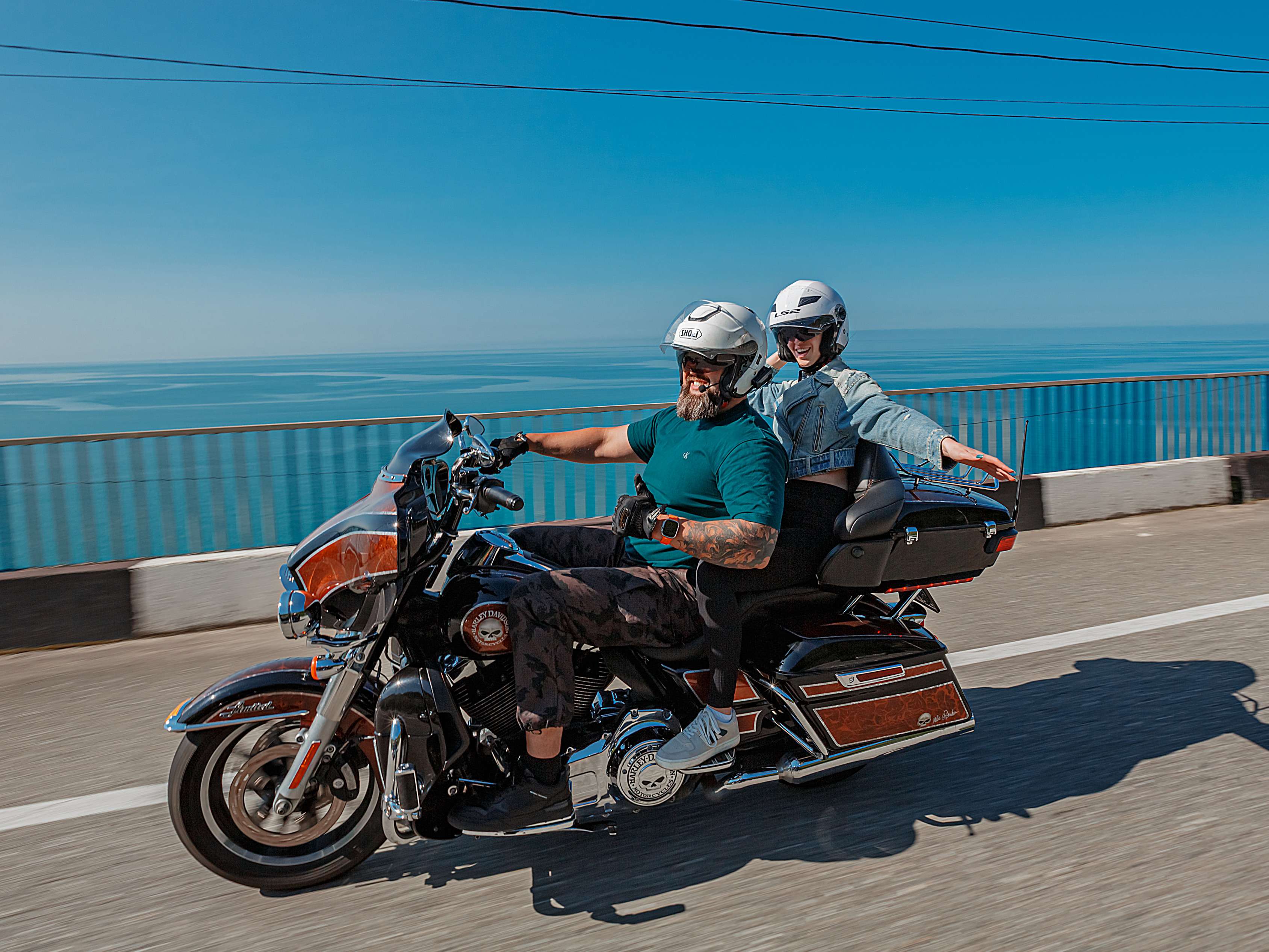 Пассажиром на мотоцикле Вся Абхазия за 1 день (10/13)