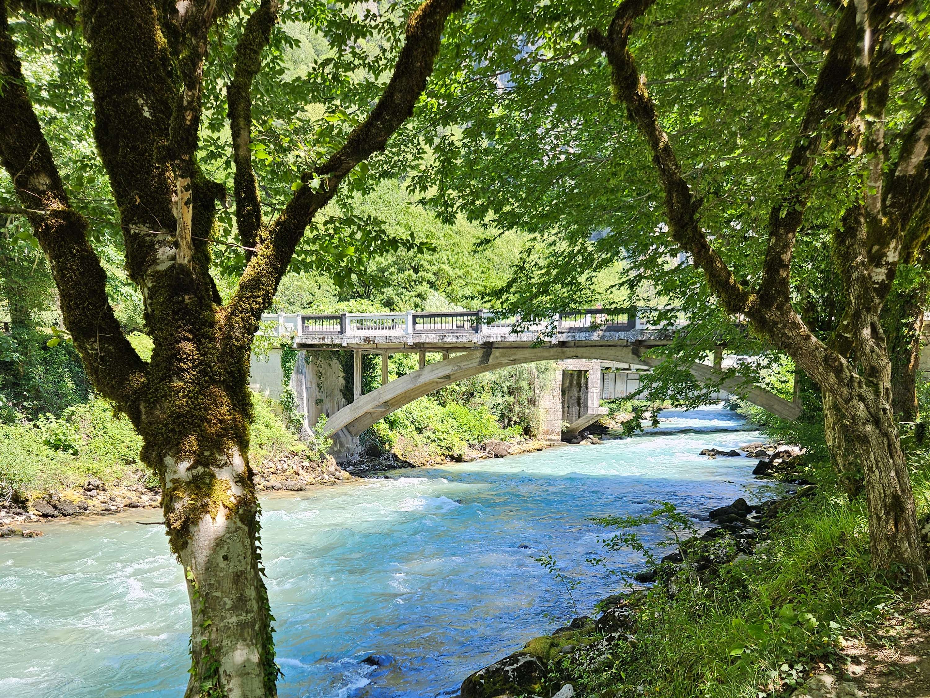 Пассажиром на мотоцикле Вся Абхазия за 1 день (7/13)