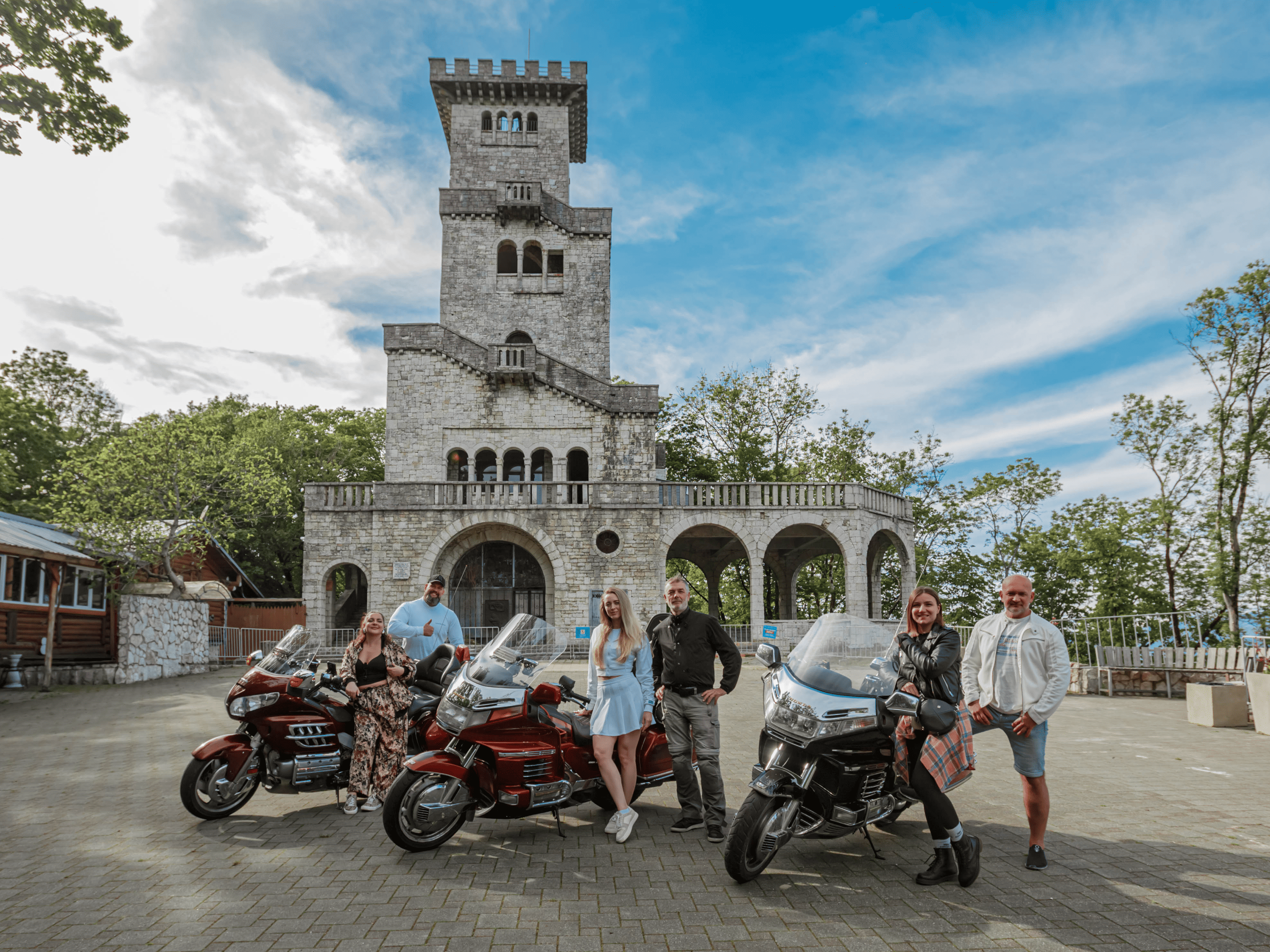 Пассажиром на мотоцикле по Сочи и на гору Ахун (11/12)