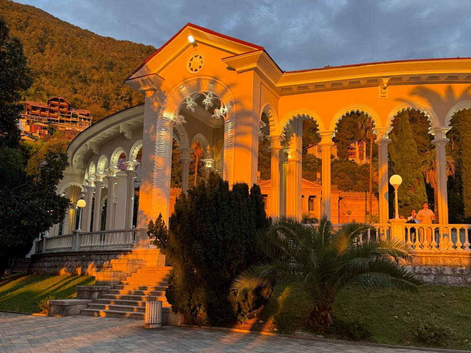 Пассажиром на мотоцикле Вся Абхазия за 1 день (11/13)