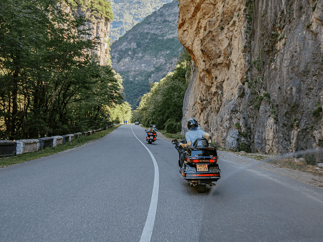 Пассажиром на мотоцикле Вся Абхазия за 1 день (5/13)