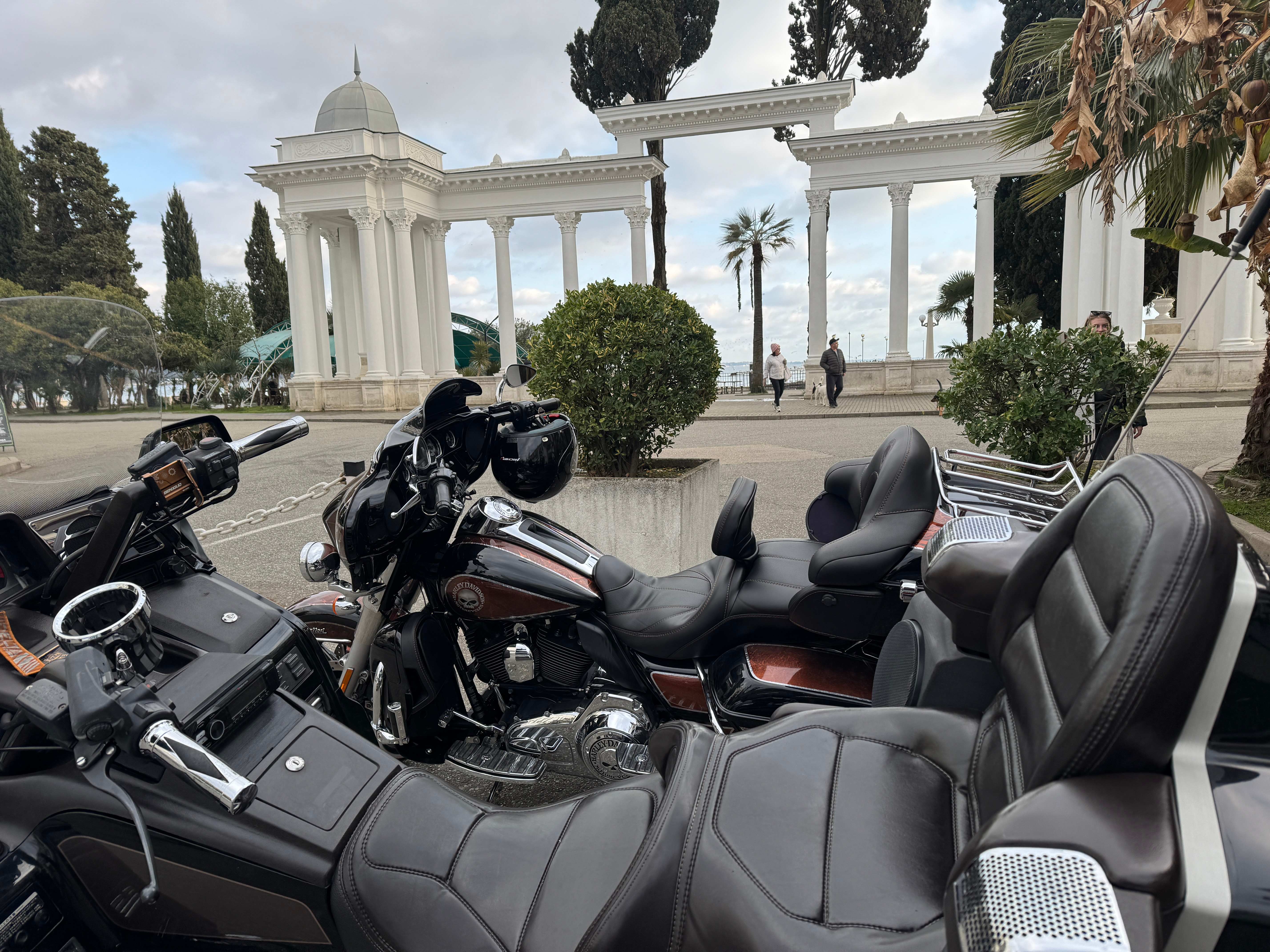 Пассажиром на мотоцикле Вся Абхазия за 1 день (9/13)