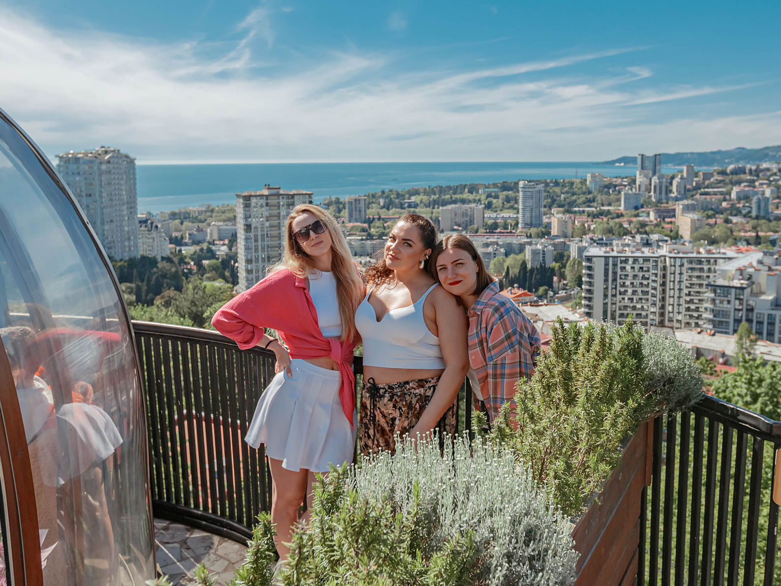 Пассажиром на мотоцикле по Сочи и на гору Ахун (7/12)