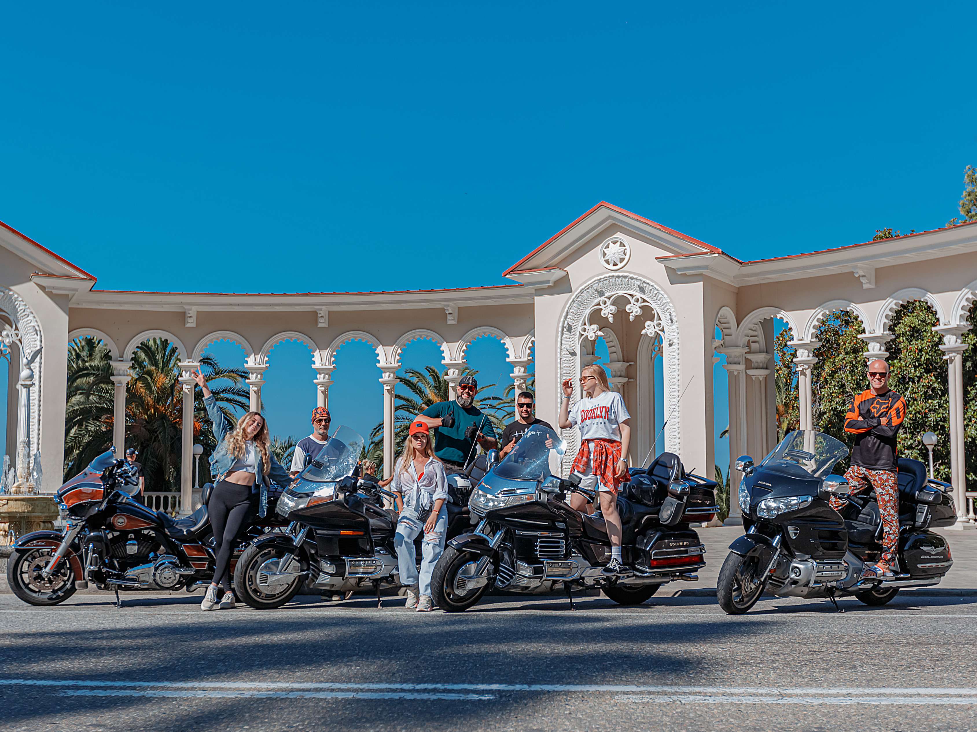 Пассажиром на мотоцикле Вся Абхазия за 1 день