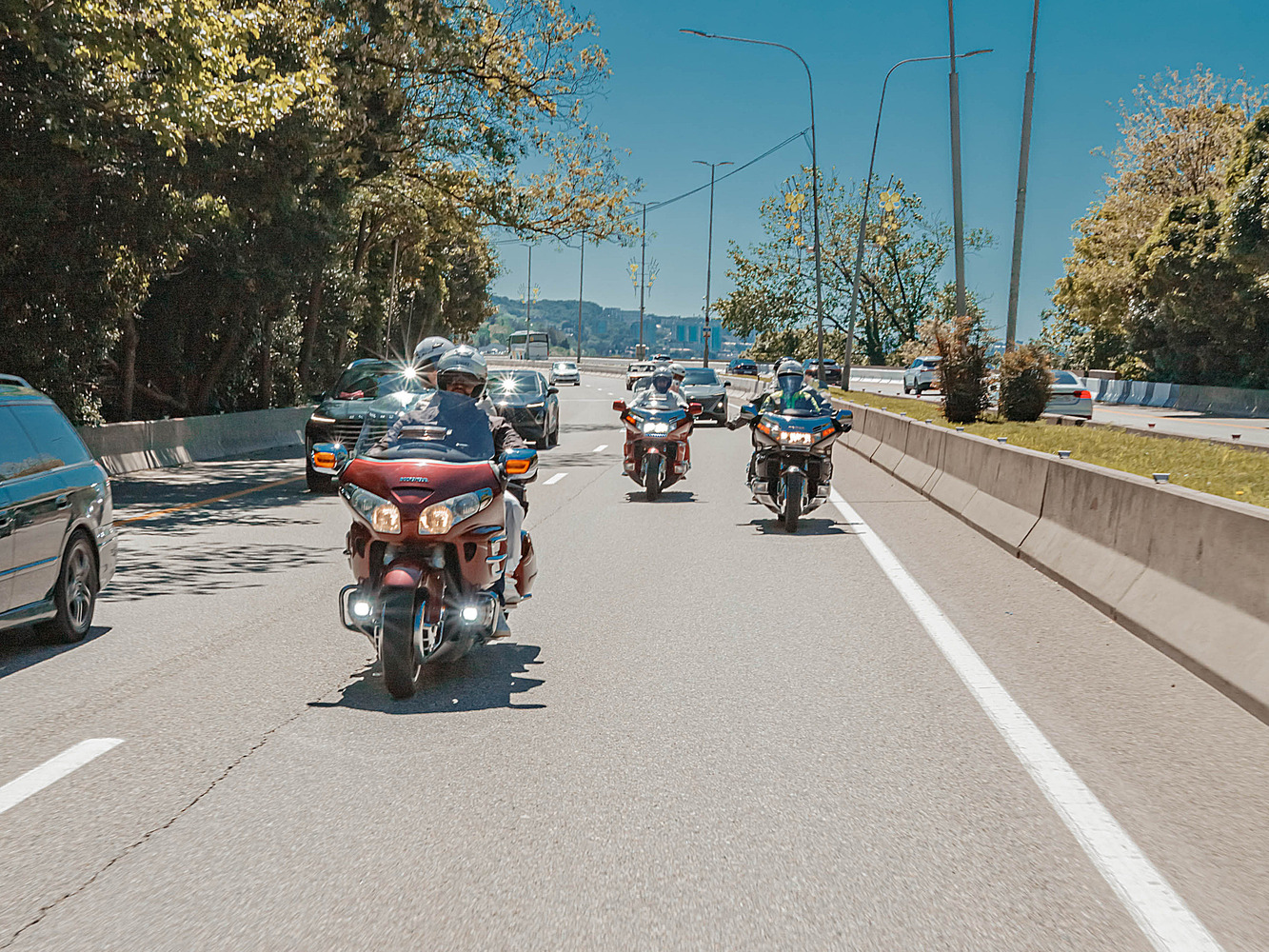 Пассажиром на мотоцикле по Сочи и на гору Ахун (2/12)