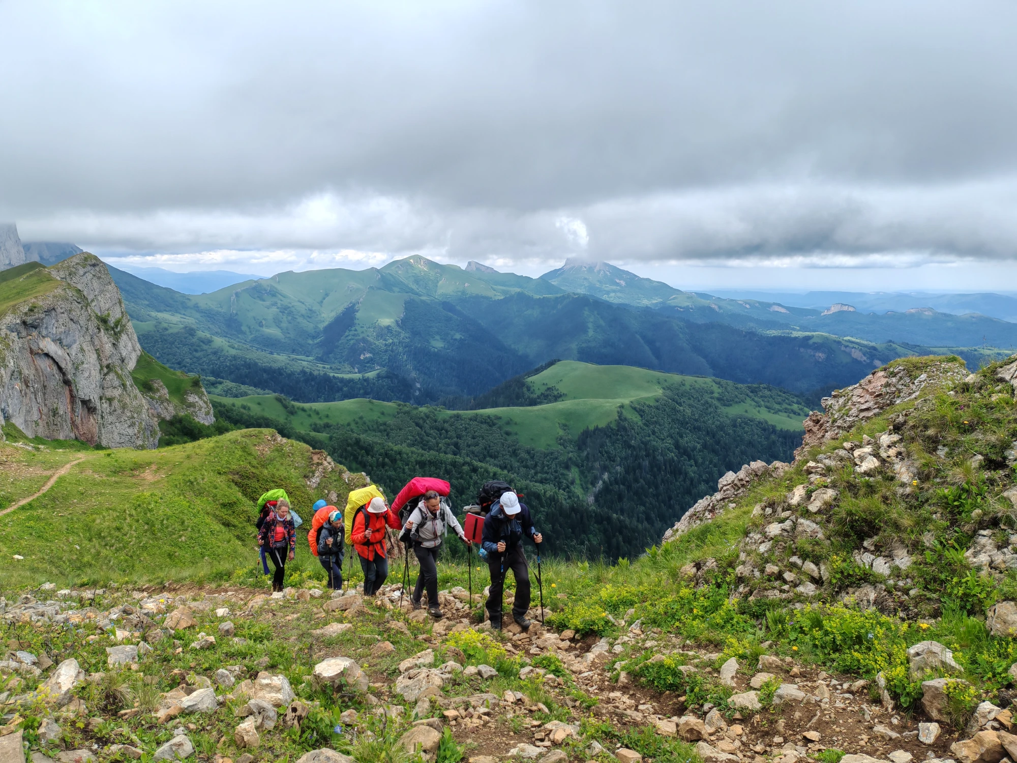 Адыгея. Гора Большой Тхач и окрестности