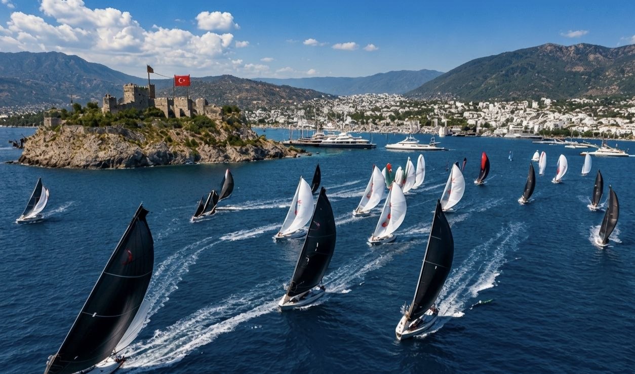 Спортивная регата в Турции: гонки и команда