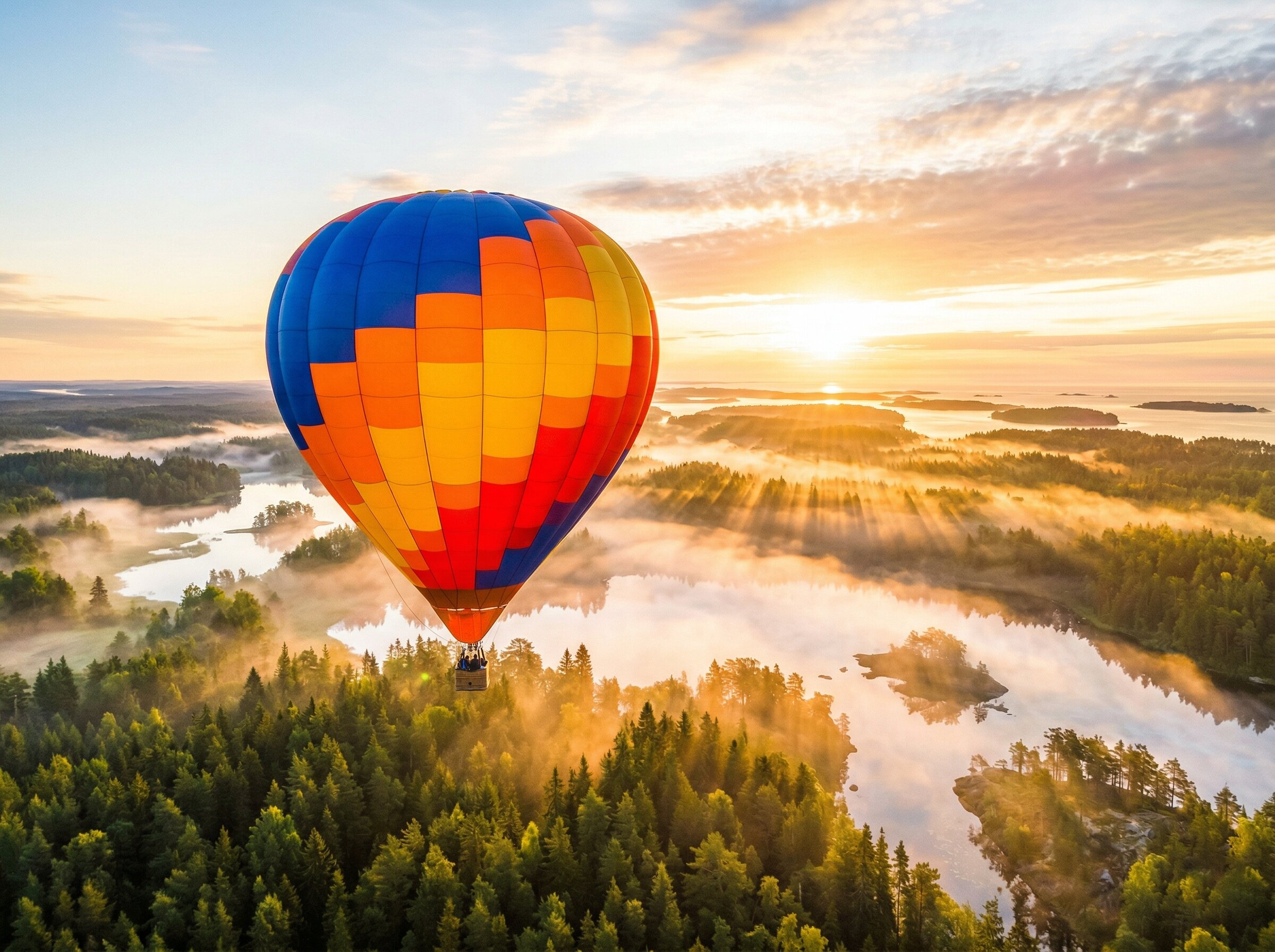 Премиум Карелия до 6 чел: Воздушный шар, катер, Рускеала, ретропоезд, викинги