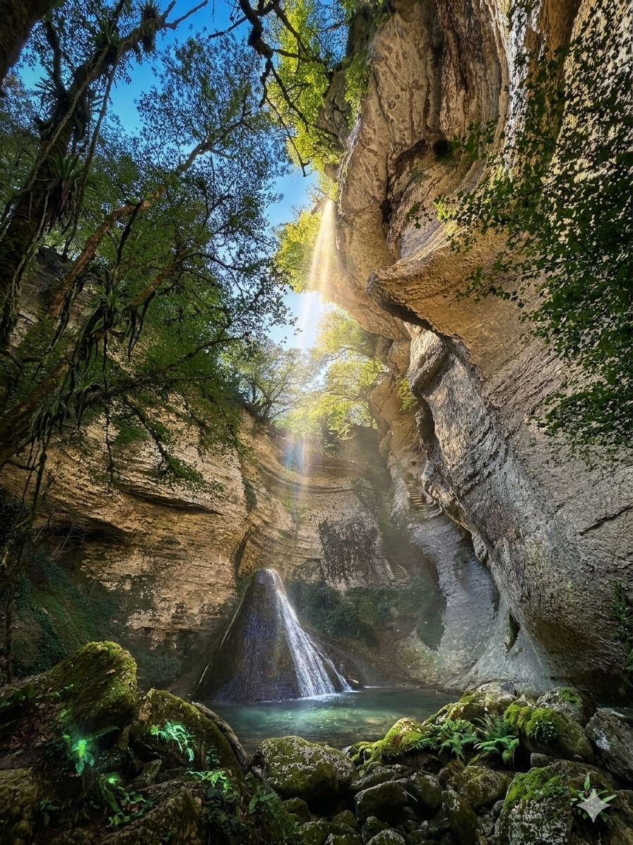 Кодорское ущелье — к водопадам, тропам и скалам