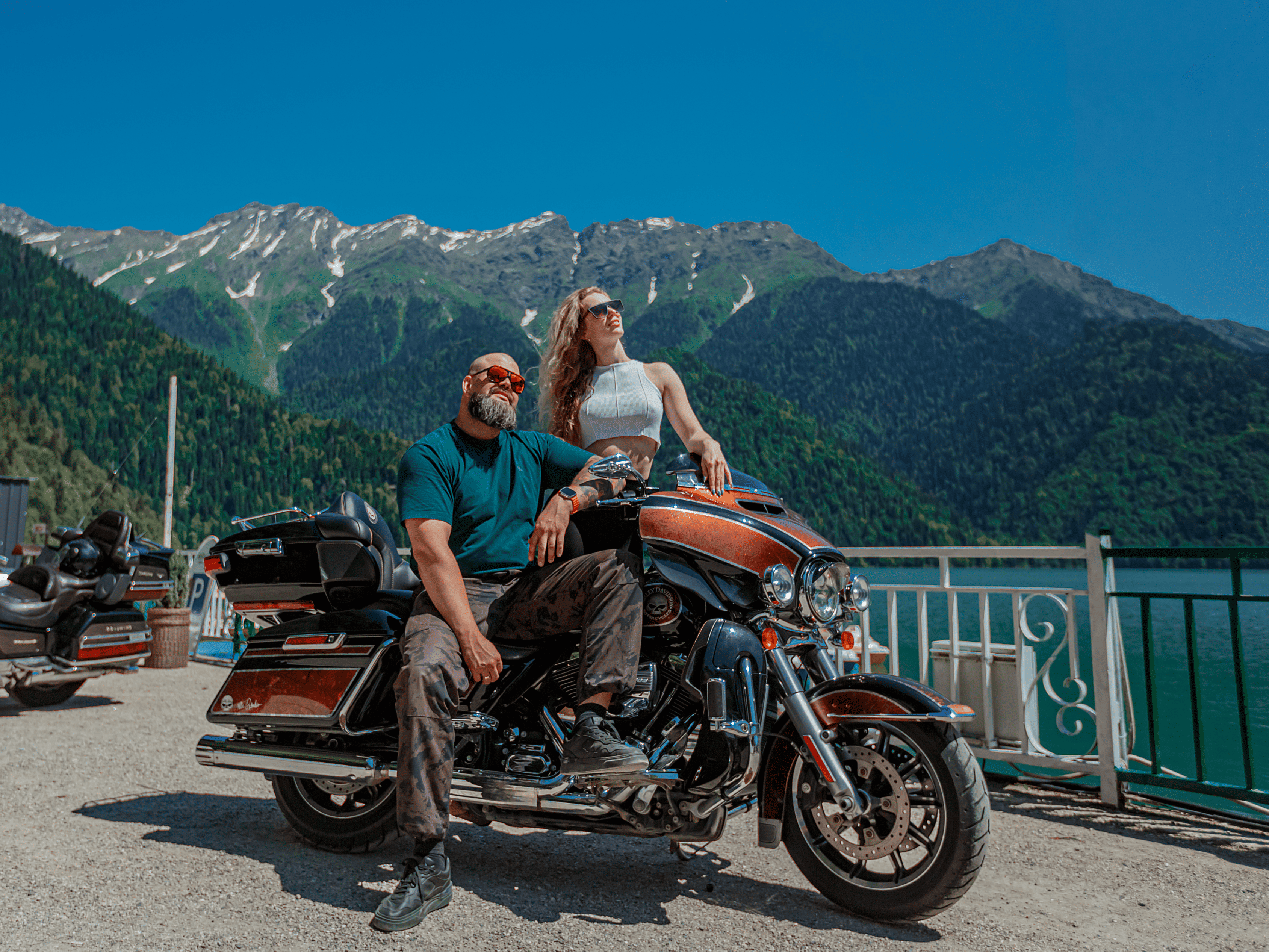 Мотопрогулка на озеро Рица