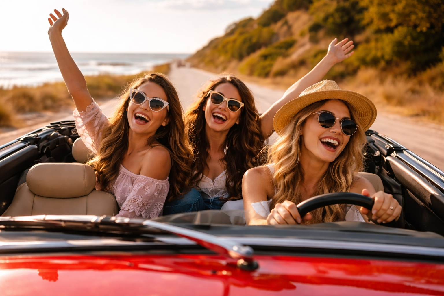 Балтийский девичник: кабриолеты, море и эстетика. Vip-путешествие