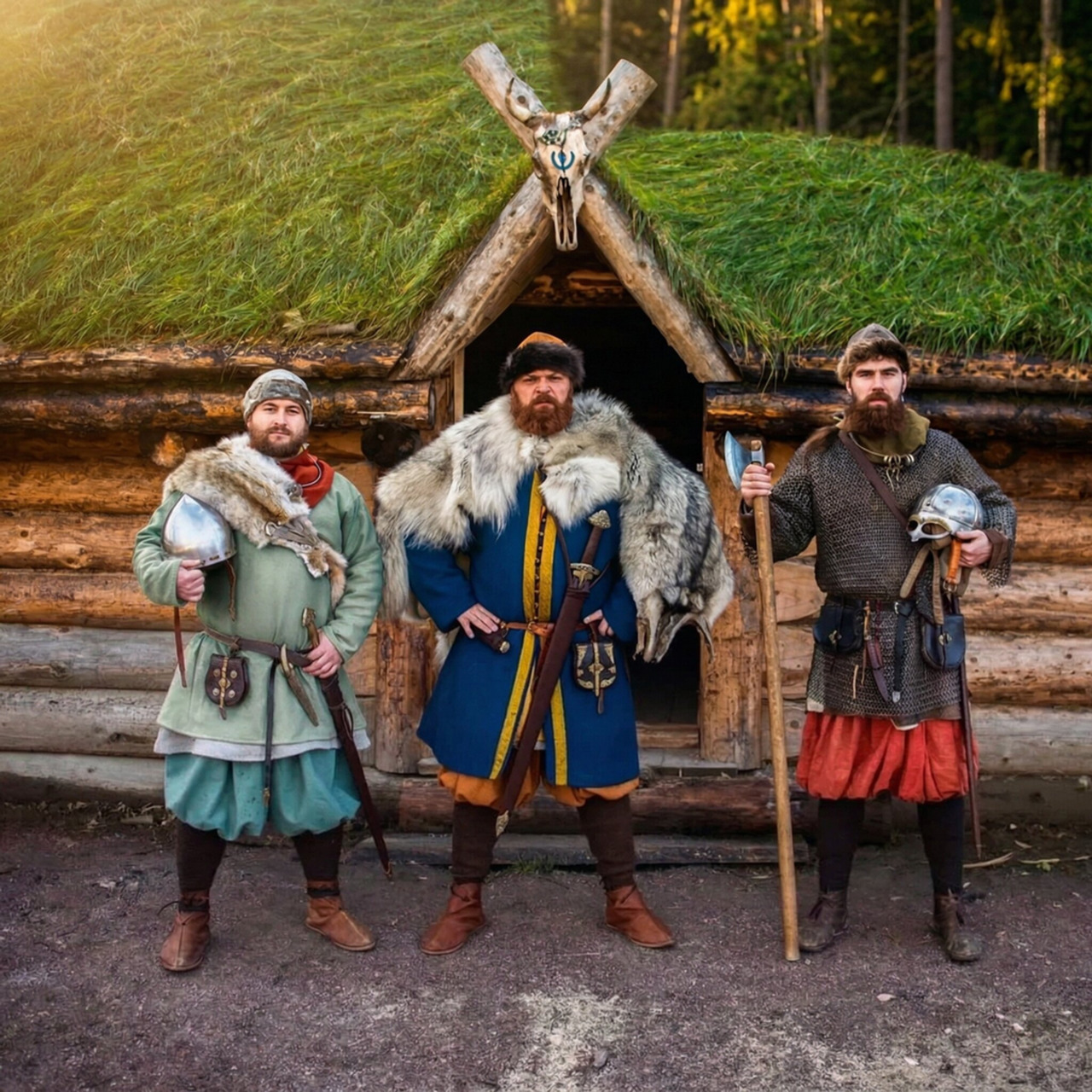 Ладожские шхеры и деревня Викингов