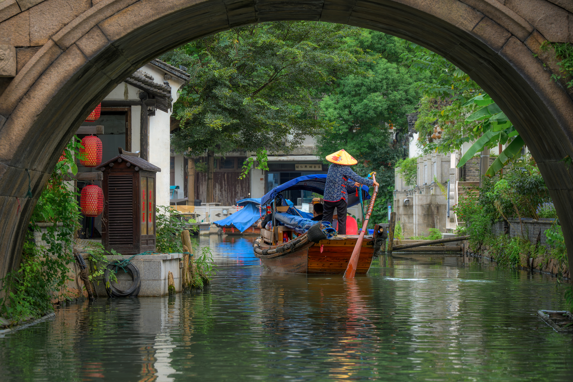Сучжоу (Suzhou) - Чжоучжуан (Zhouzhuang) - Шанхай