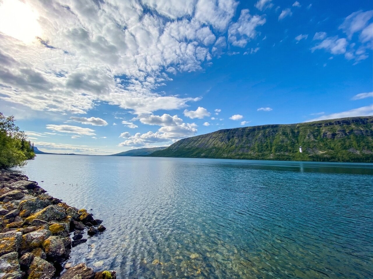 К Сейдозеру на катере, сердце Хибин