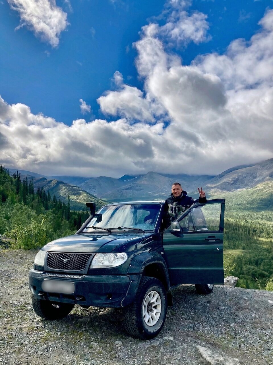 В самое сердце Хибин на джипах, сапы на озере