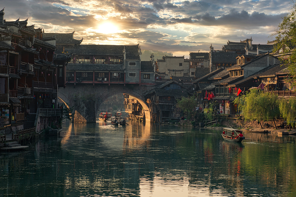 Дажай (Dazhai village) - Фэнхуан (Fenghuang)