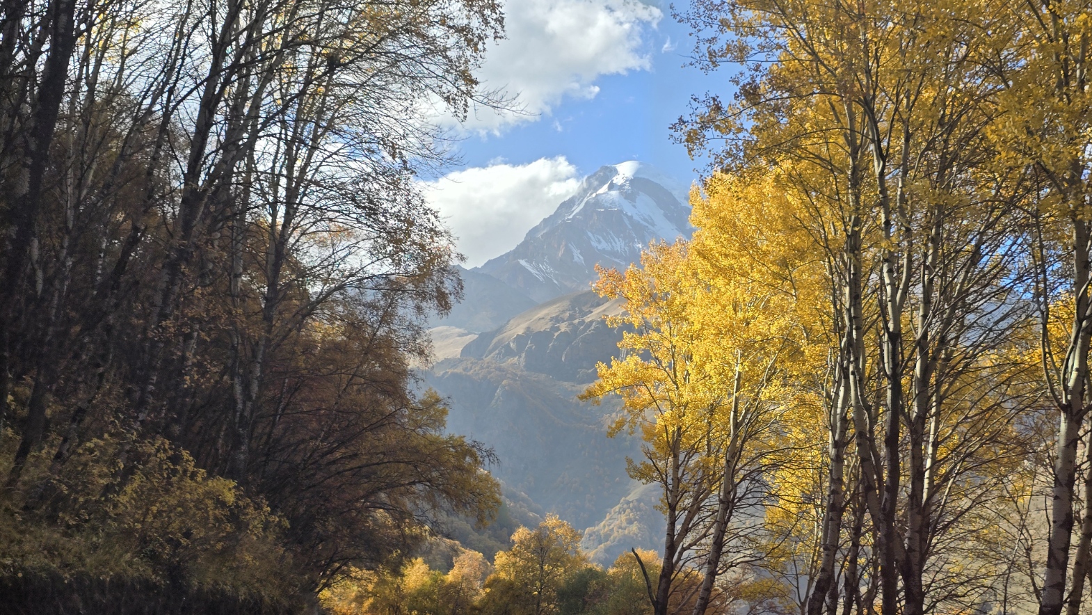 Величественный Казбек