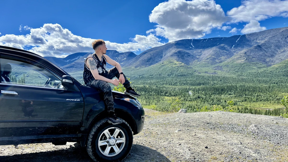 Из Мурманска в Хибины: озёра, фонтаны и водопад реки Рисйок