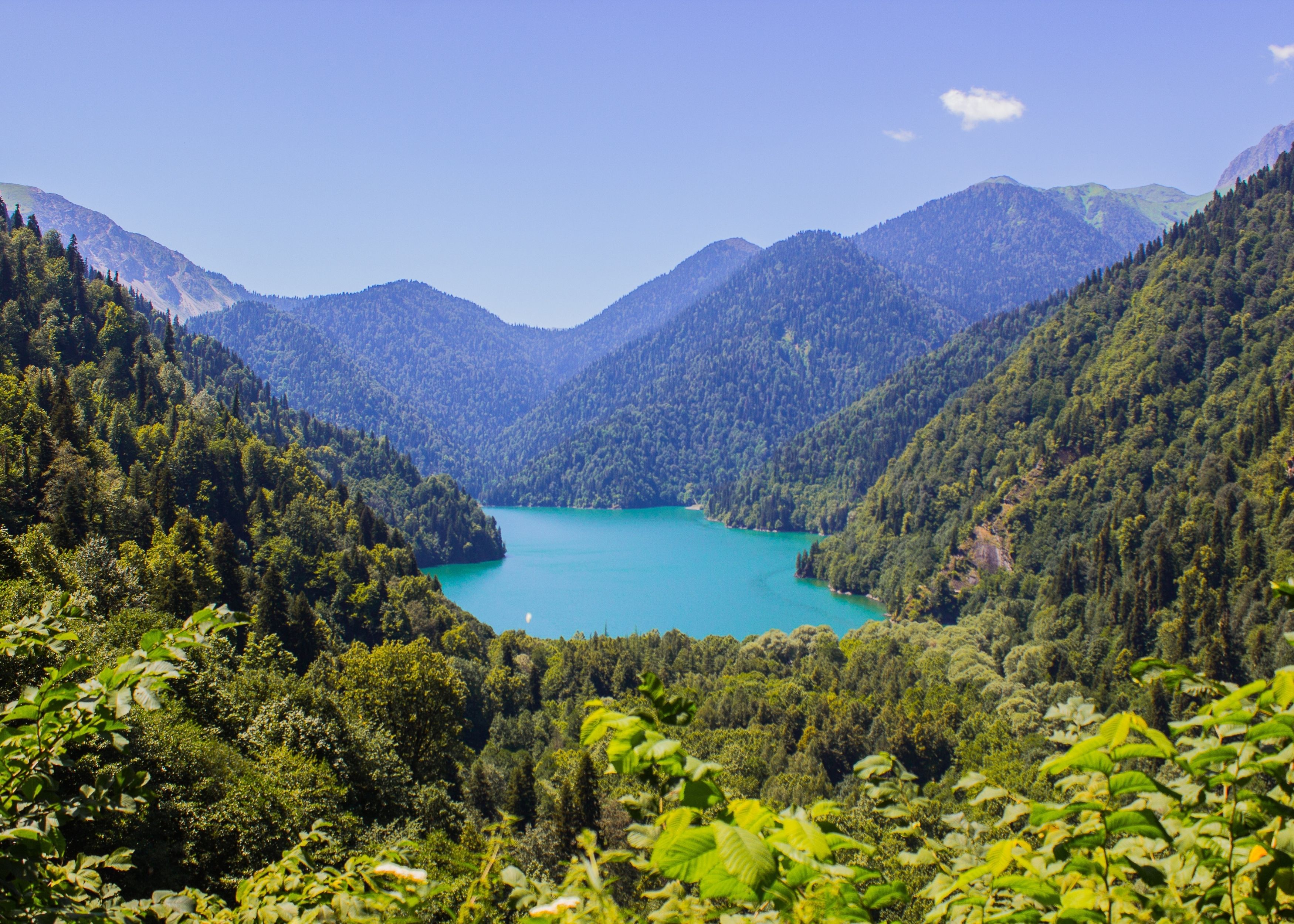 Абхазия без рюкзаков: горы и озера. Тур-разведка.