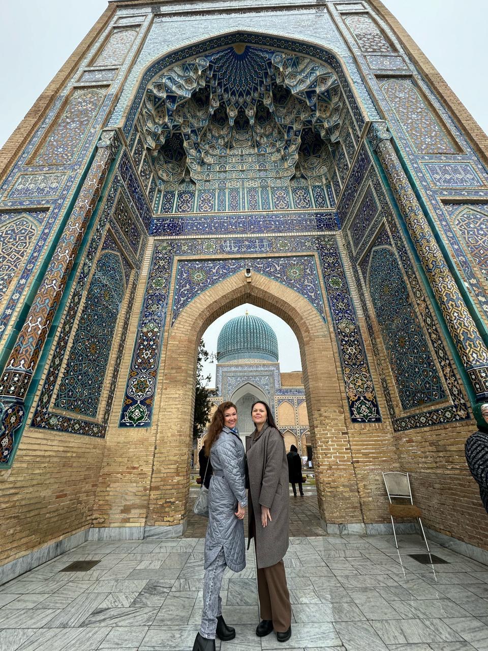 Прибытие в Самарканд