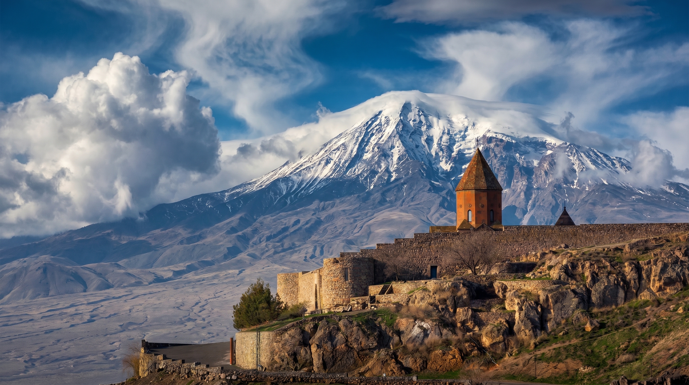 Арарат, древние скалы и армянское вино