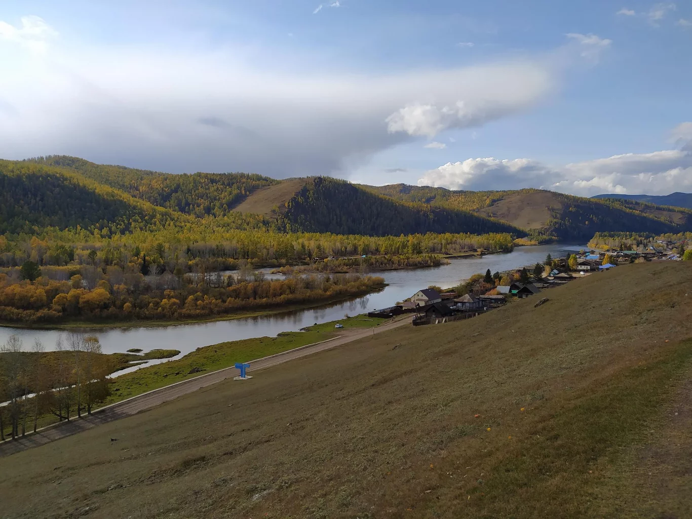 Вылет из Кызыла/День в Петропавловке