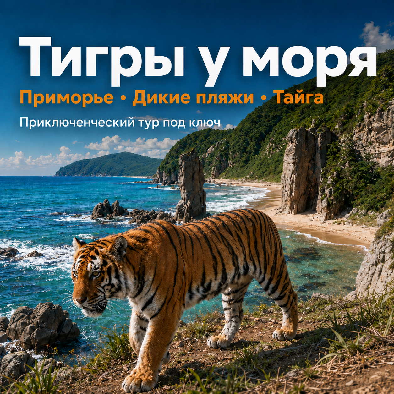 Тигры у моря: Приключенческий тур в Приморье с высоким комфортом