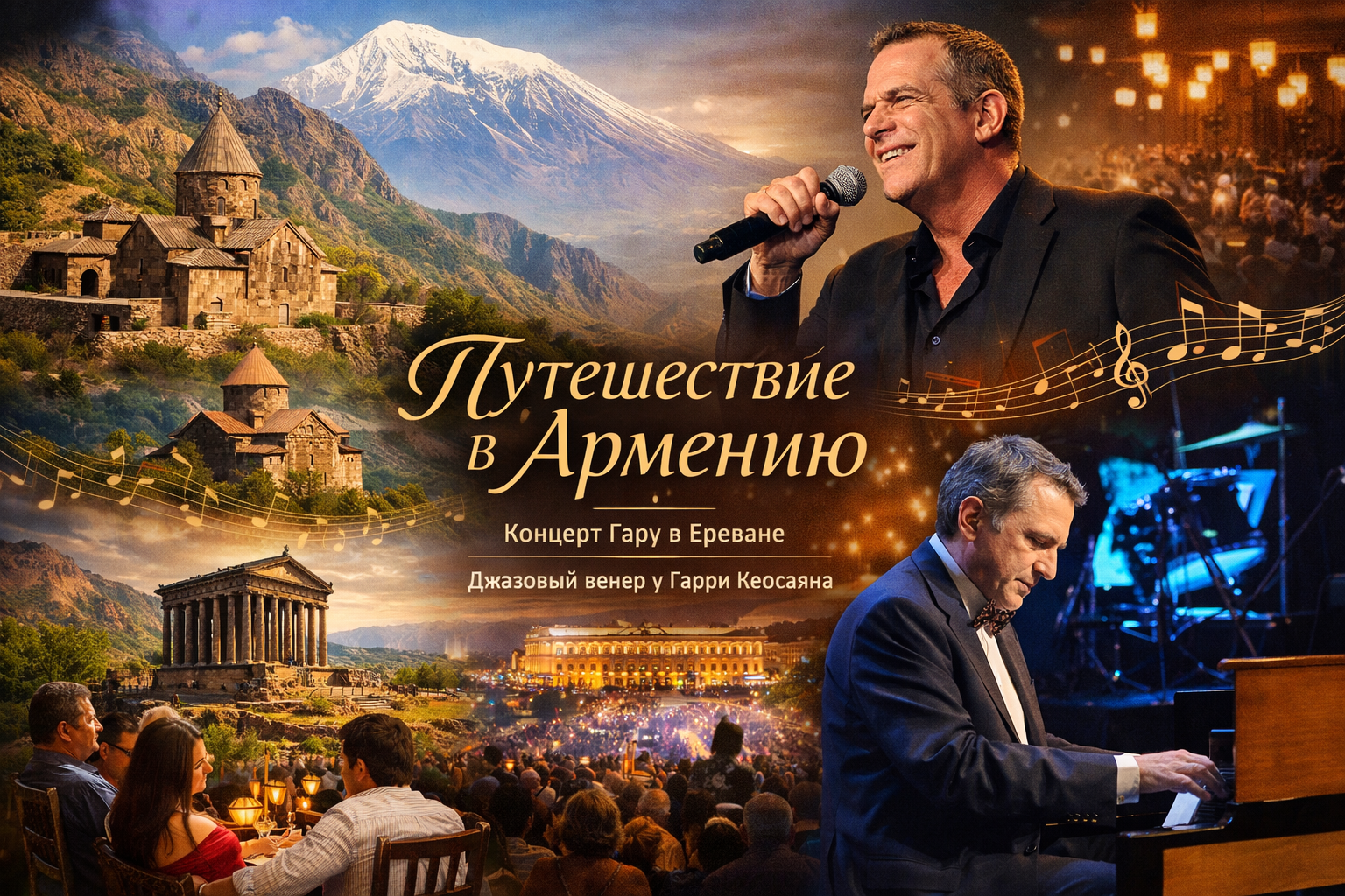 Тур Концерт Гару и лучшие места Армении (1/10)