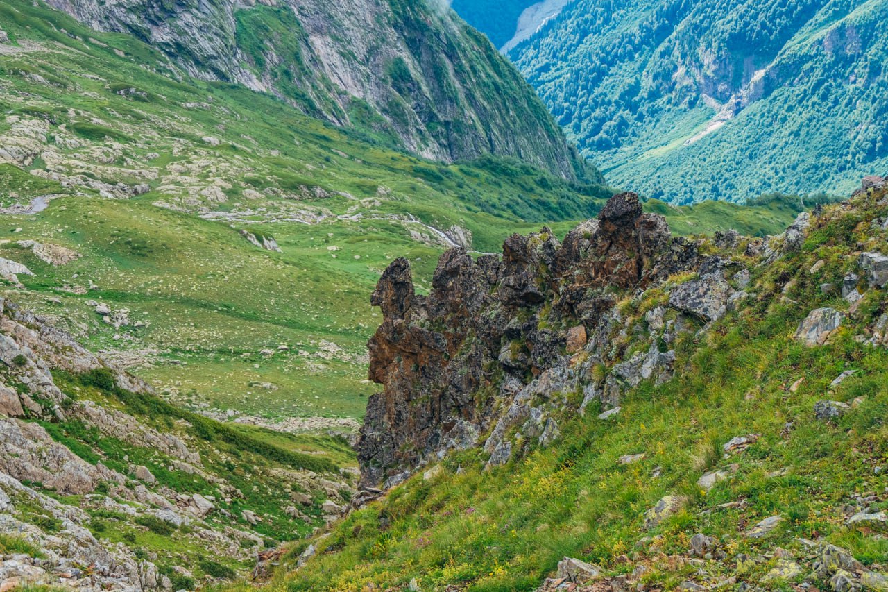 Абхазская Сванетия. Поход в Верхний Кодор (Кодорское ущелье) (67/152)