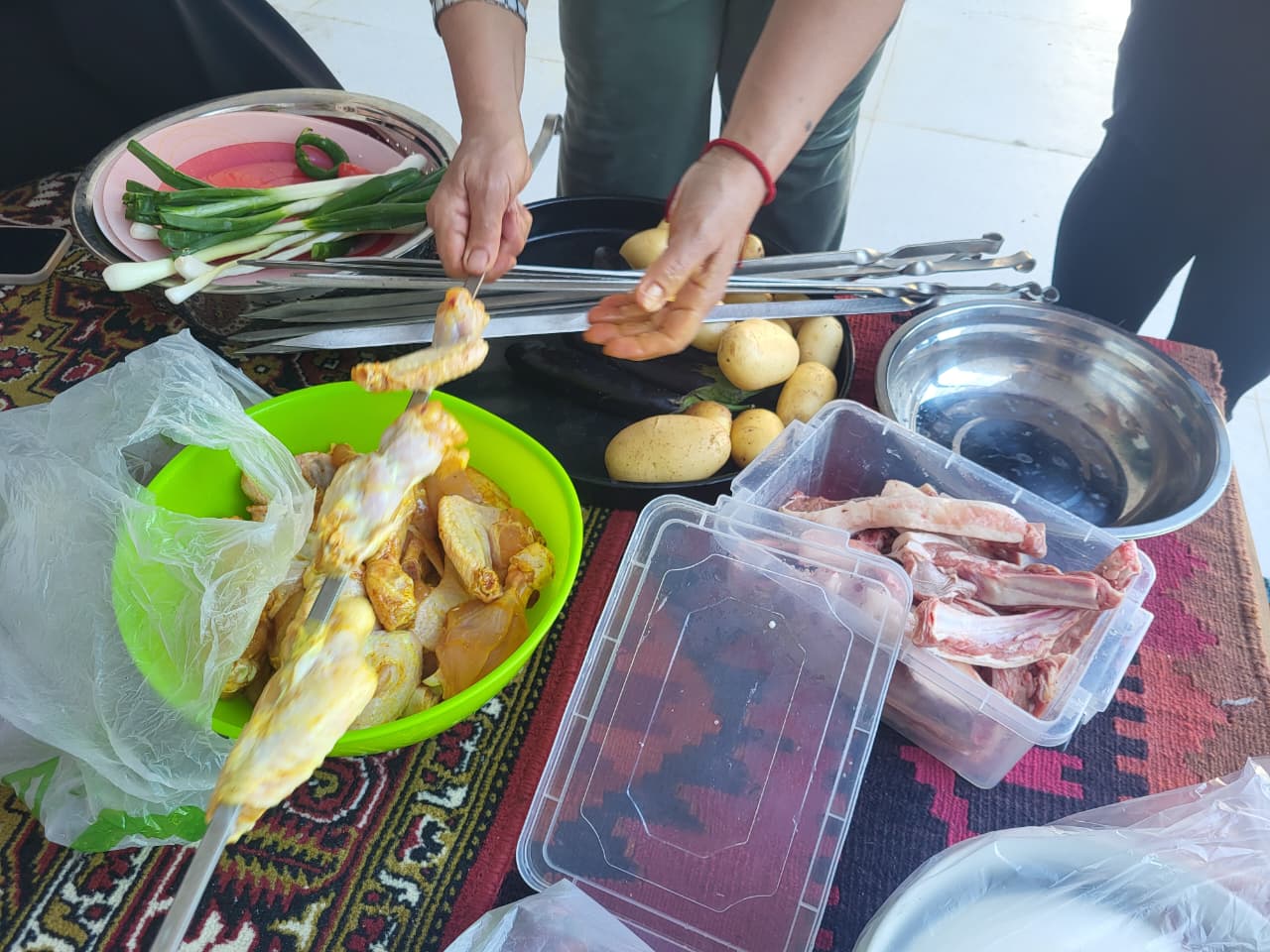 Гастрономический тур Побег на дачу у Каспия и мастер-класс кутабов (5/16)