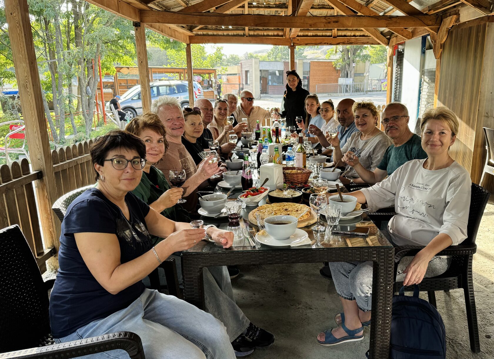 Город в скале и родина Сталина