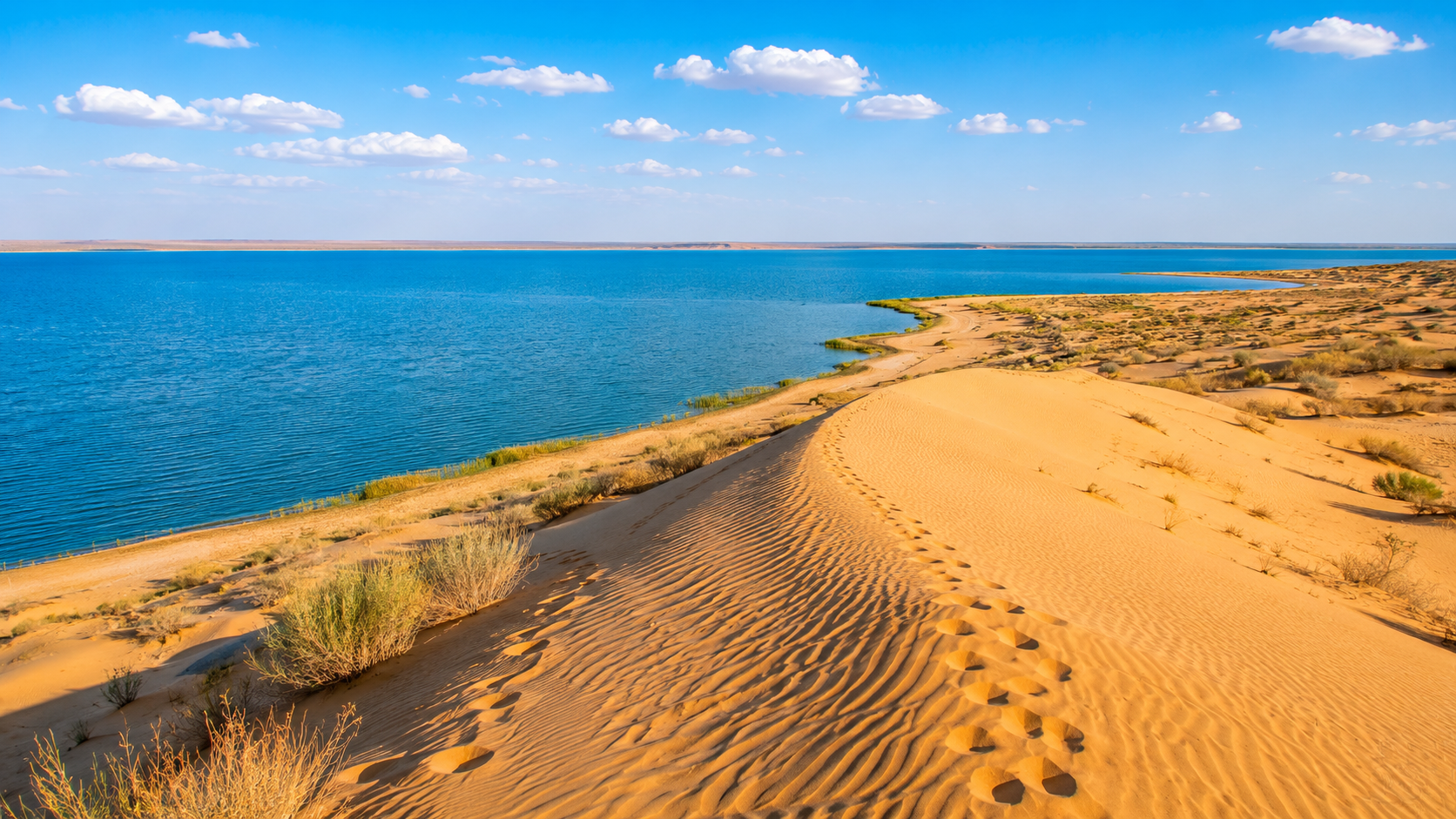 Айдаркуль и ночь в настоящей юрте