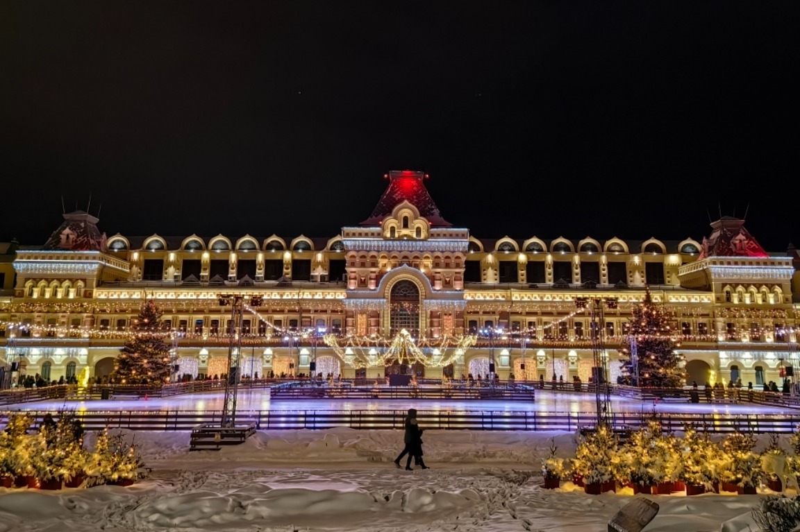 Новогодние гуляния от Казани до Нижнего — Казань