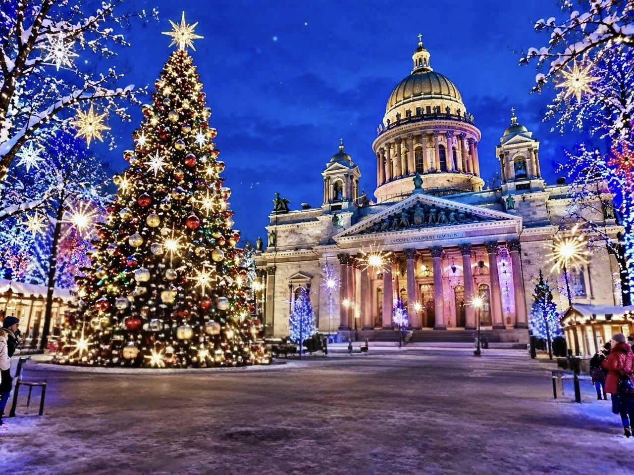 Встреча Нового Года в Санкт-Петербурге! Новогодний тур из Москвы