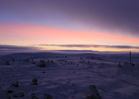 Хибины зимой