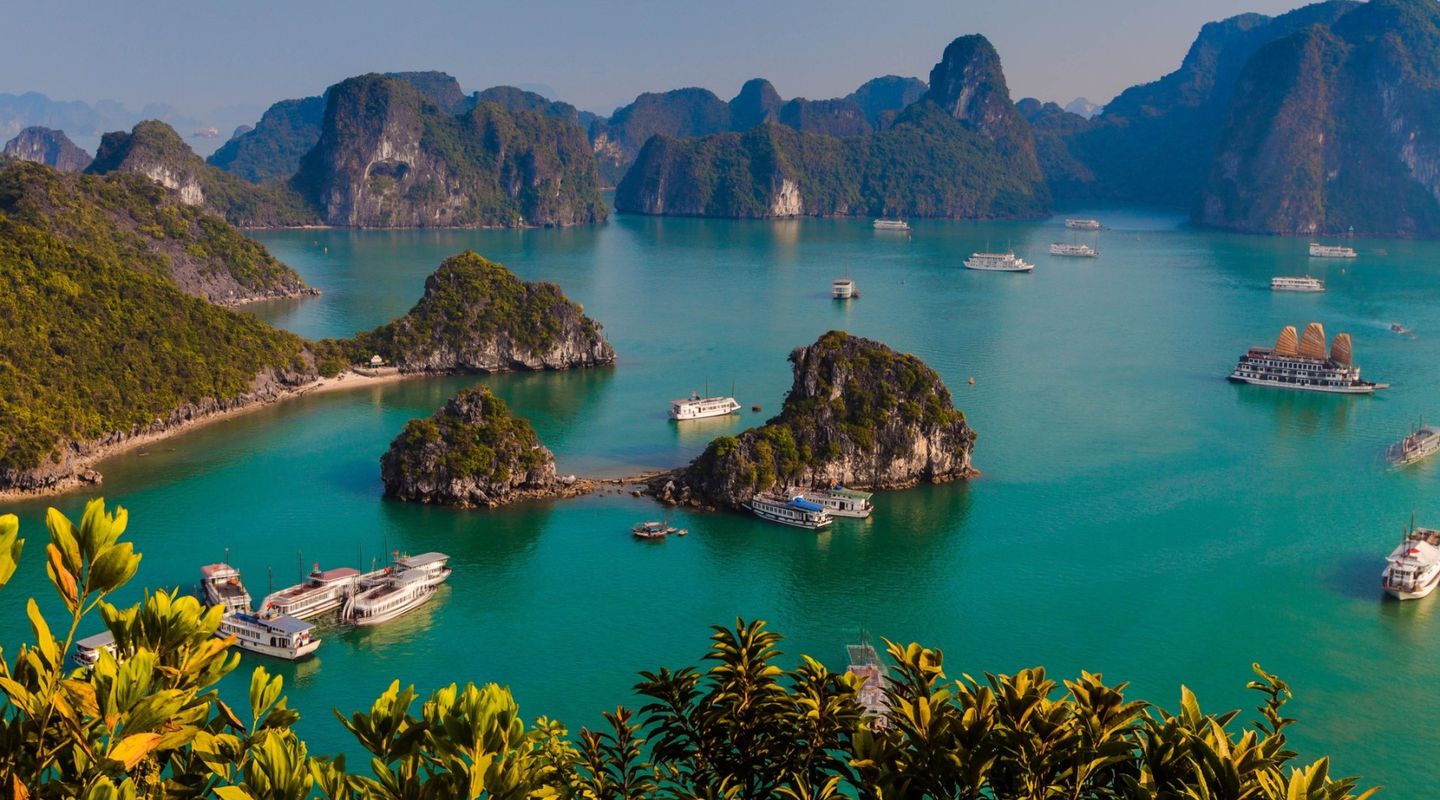Scenic view of sea - Vietnam Tour Packages